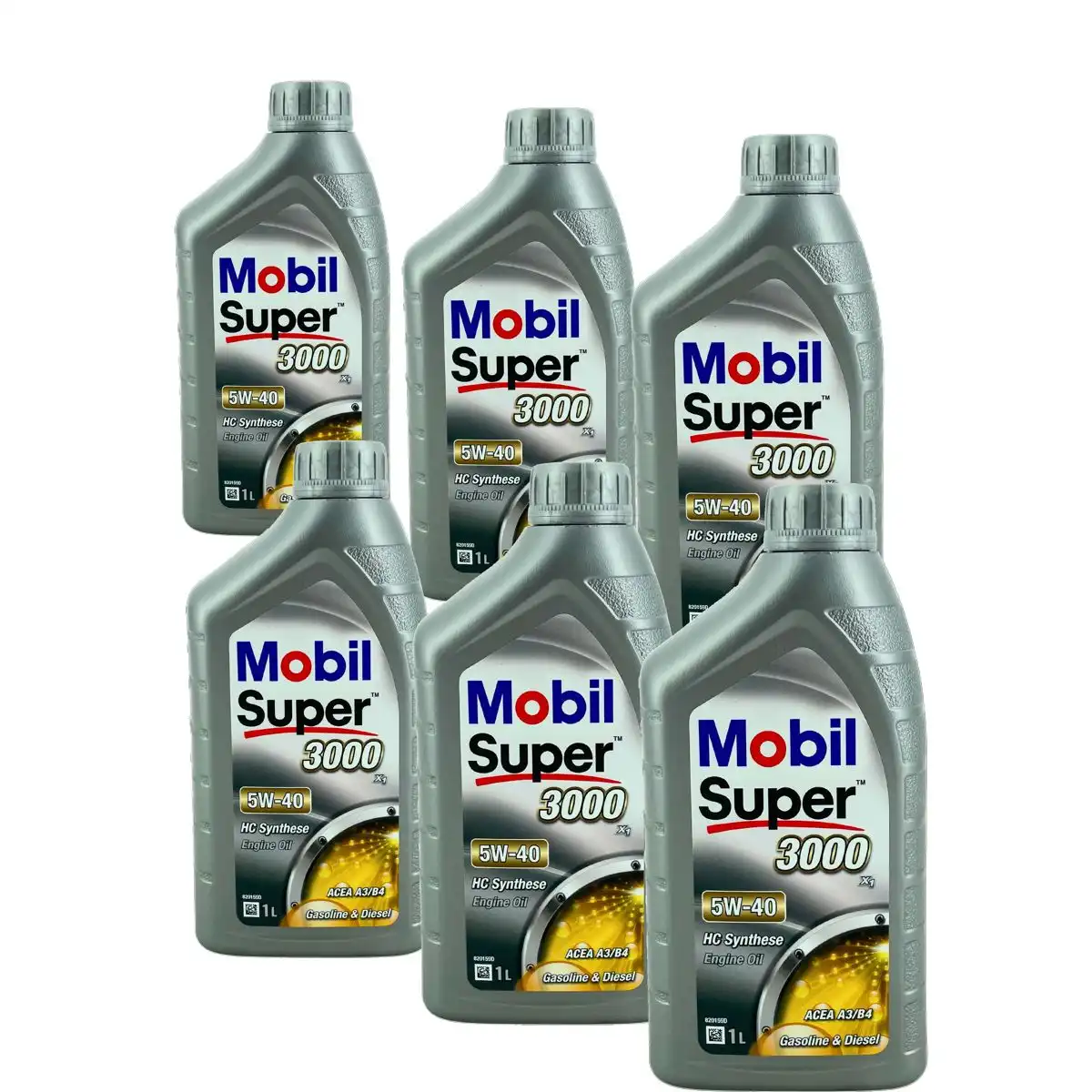 Mobil Super 3000 X1 5W-40 6x1 Liter