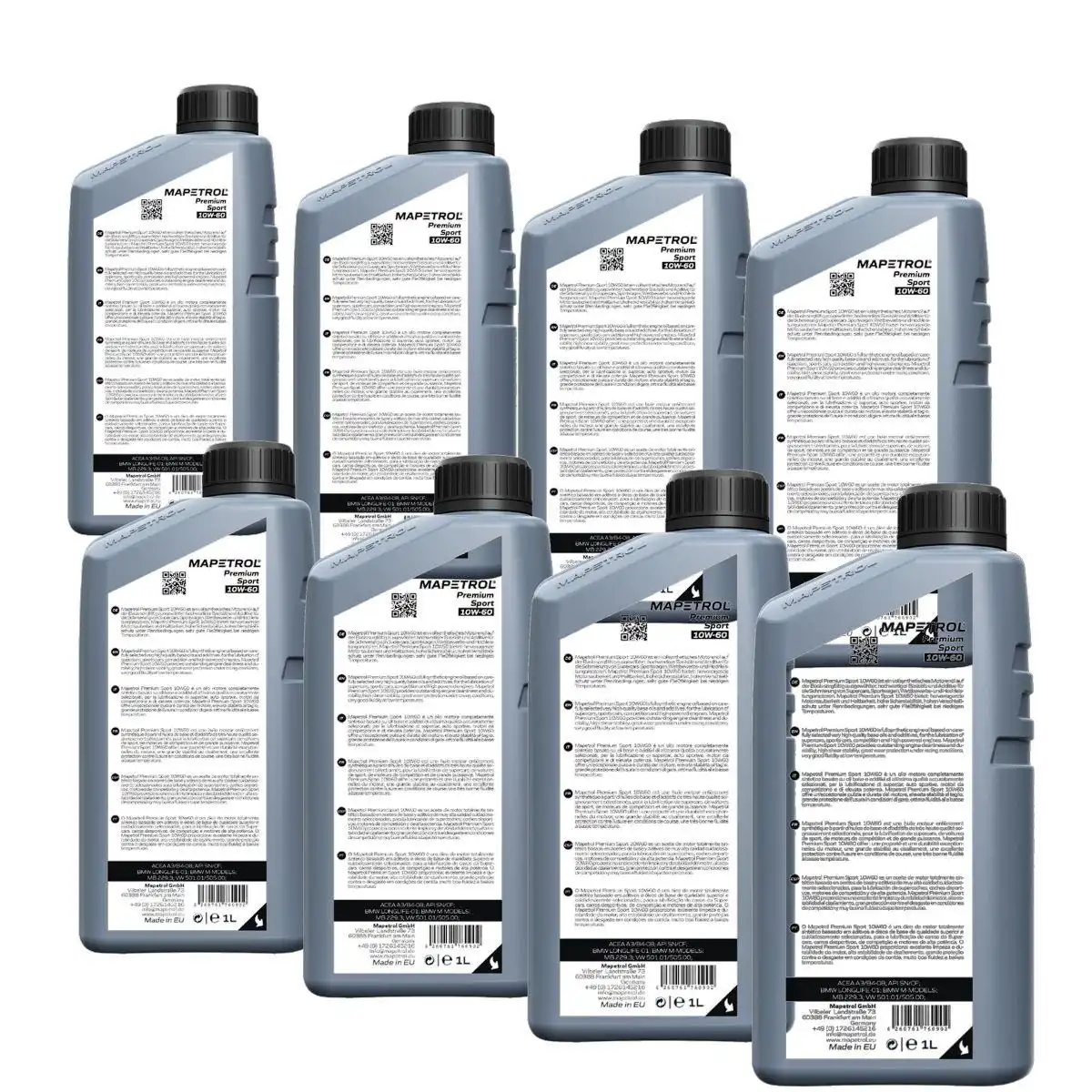 Mapetrol Premium Sport 10W-60 8x1 Liter