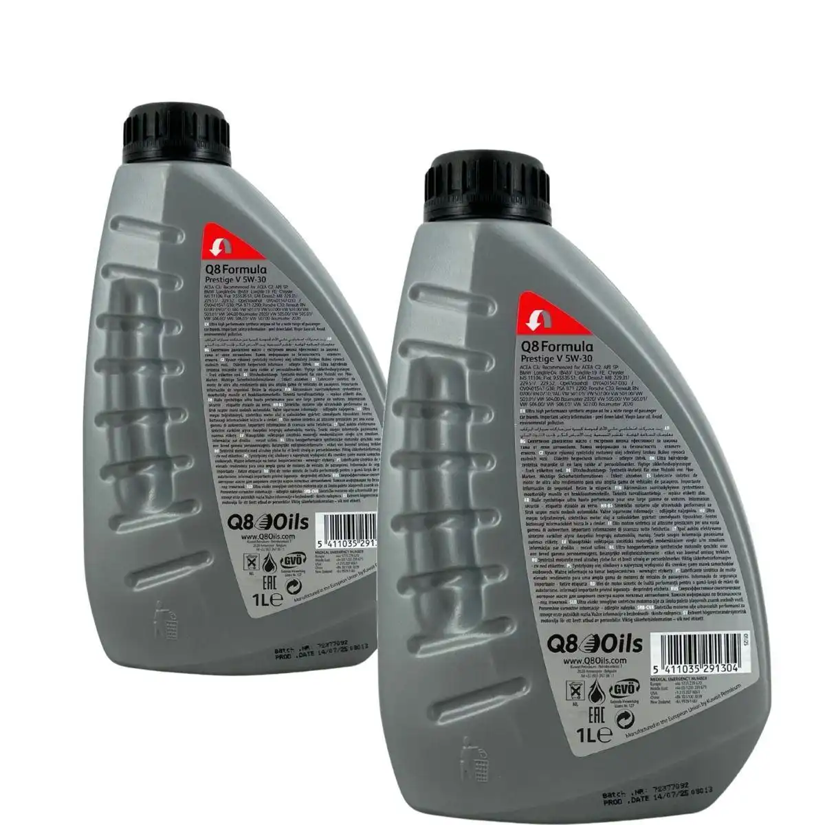 Q8 Formula Prestige V 5W-30 2x1 Liter