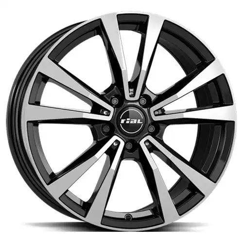 RIAL M12X diamantschwarz frontpoliert 8.0Jx19 5x112 ET30.5