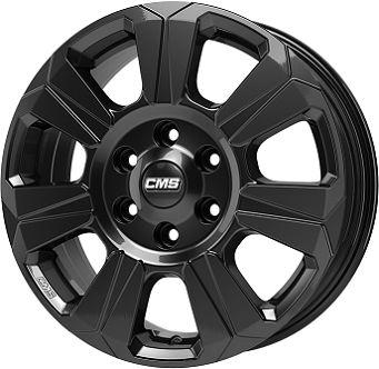 CMS C31-CBG HEAVY DUTY complete black gloss 6.5Jx17 5x118 ET60