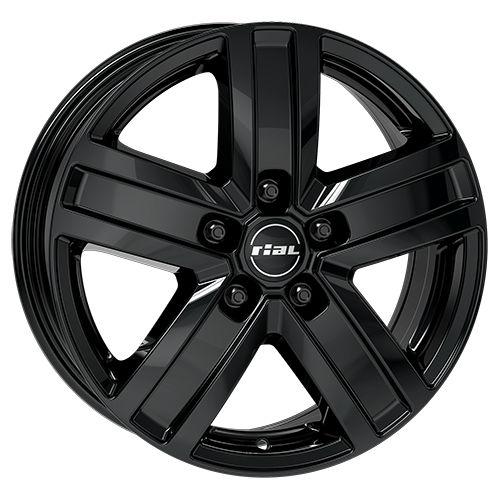 RIAL TRANSPORTER 6-LOCH diamantschwarz 6.5Jx16 6x120 ET50