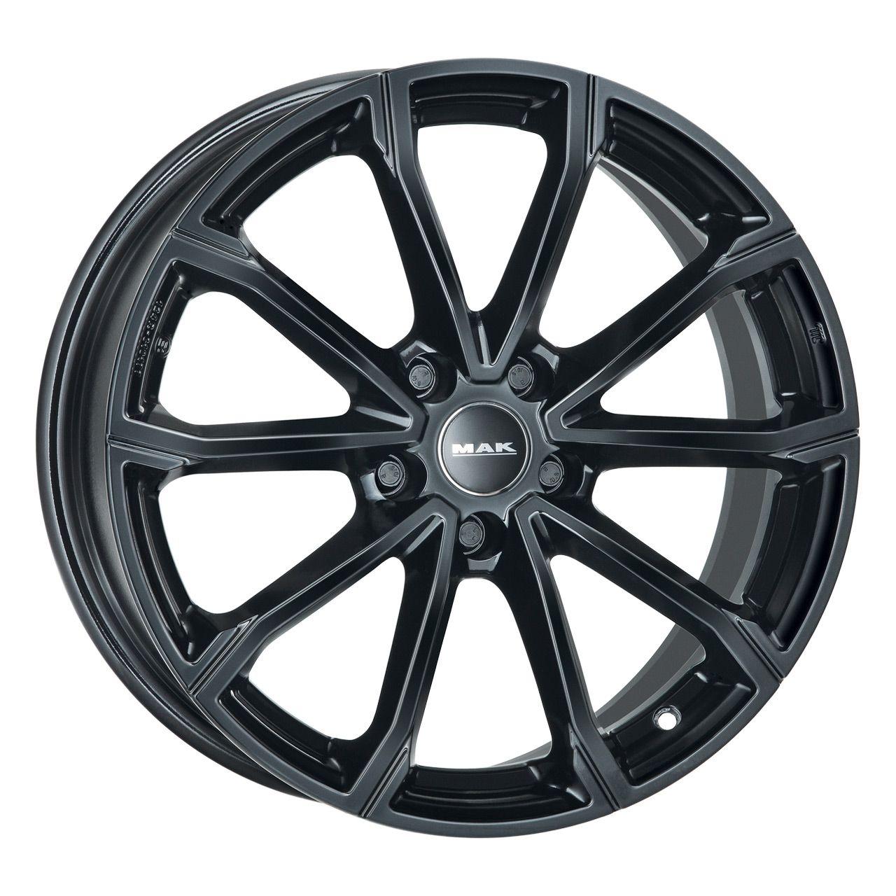 MAK DAVINCI gloss black 7.0Jx18 5x108 ET50