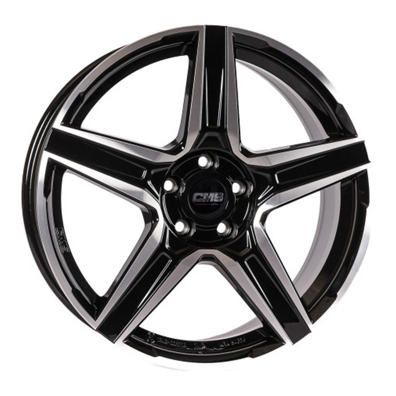 CMS C34-DB ECE diamond black 7.5Jx19 5x108 ET50