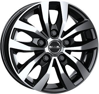 MAK LOAD 5 black mirror 6.5Jx16 5x130 ET55