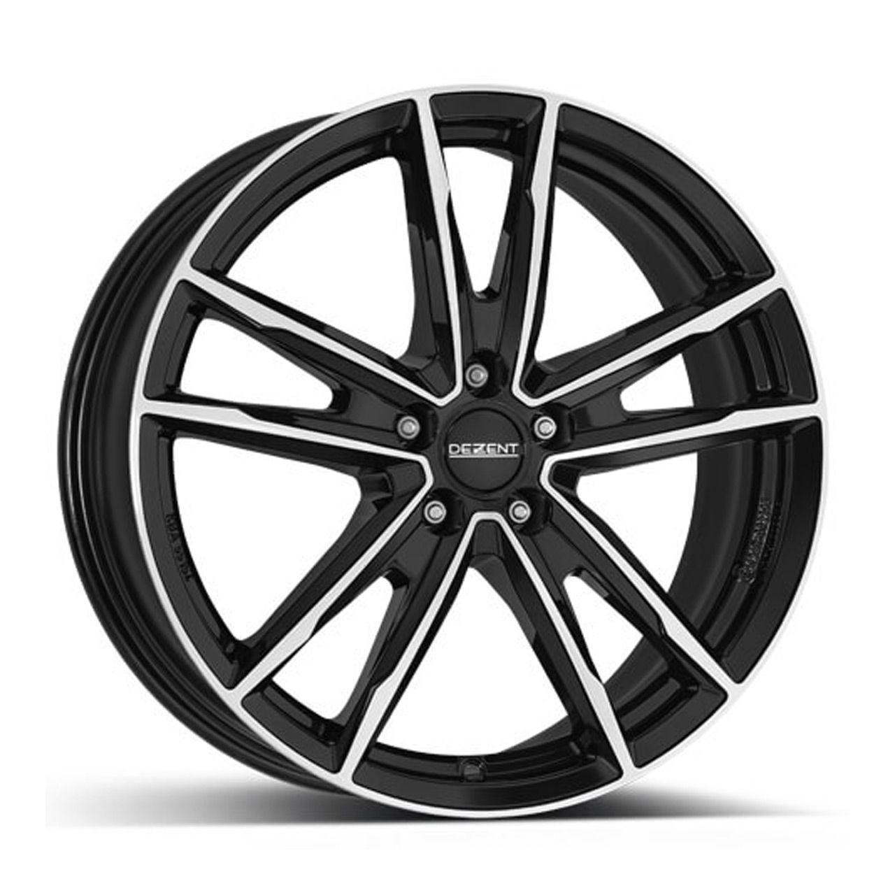 DEZENT DEZENT KF DARK ECE black polished 7.0Jx18 5x114.3 ET34