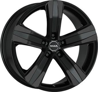 MAK STONE 5 gloss black 7.0Jx17 5x120 ET55