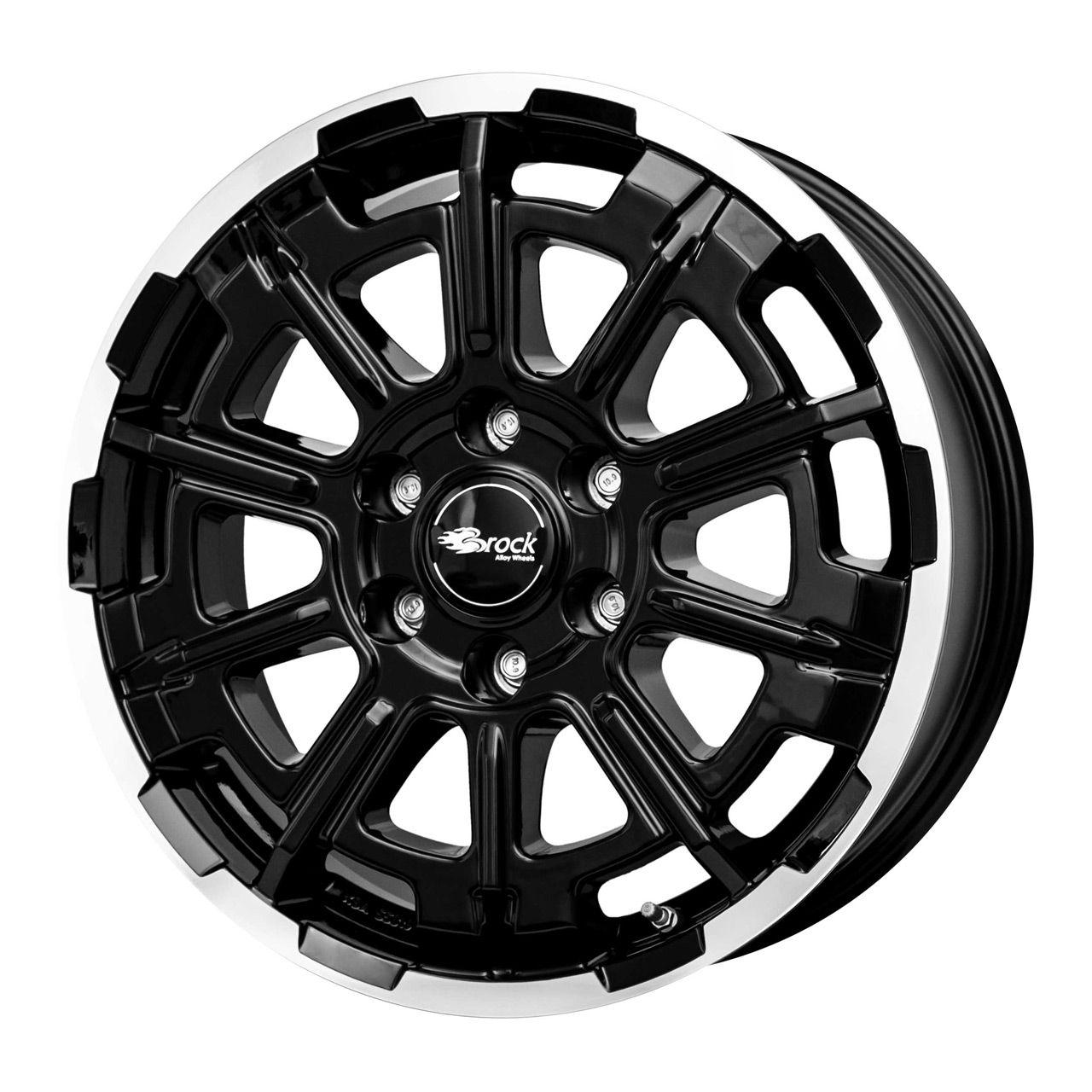 BROCK B45-5L schwarz glanz voll-poliert (sgvp) 7.0Jx17 5x120 ET55