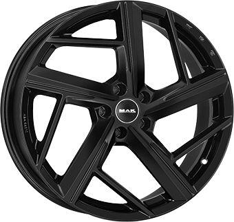 MAK QVATTRO gloss black 8.5Jx20 5x112 ET38