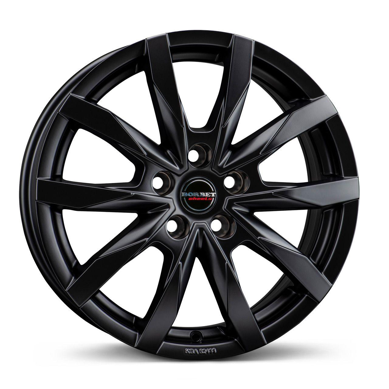 BORBET DESIGN CW5 black matt 7.5Jx18 5x120 ET53