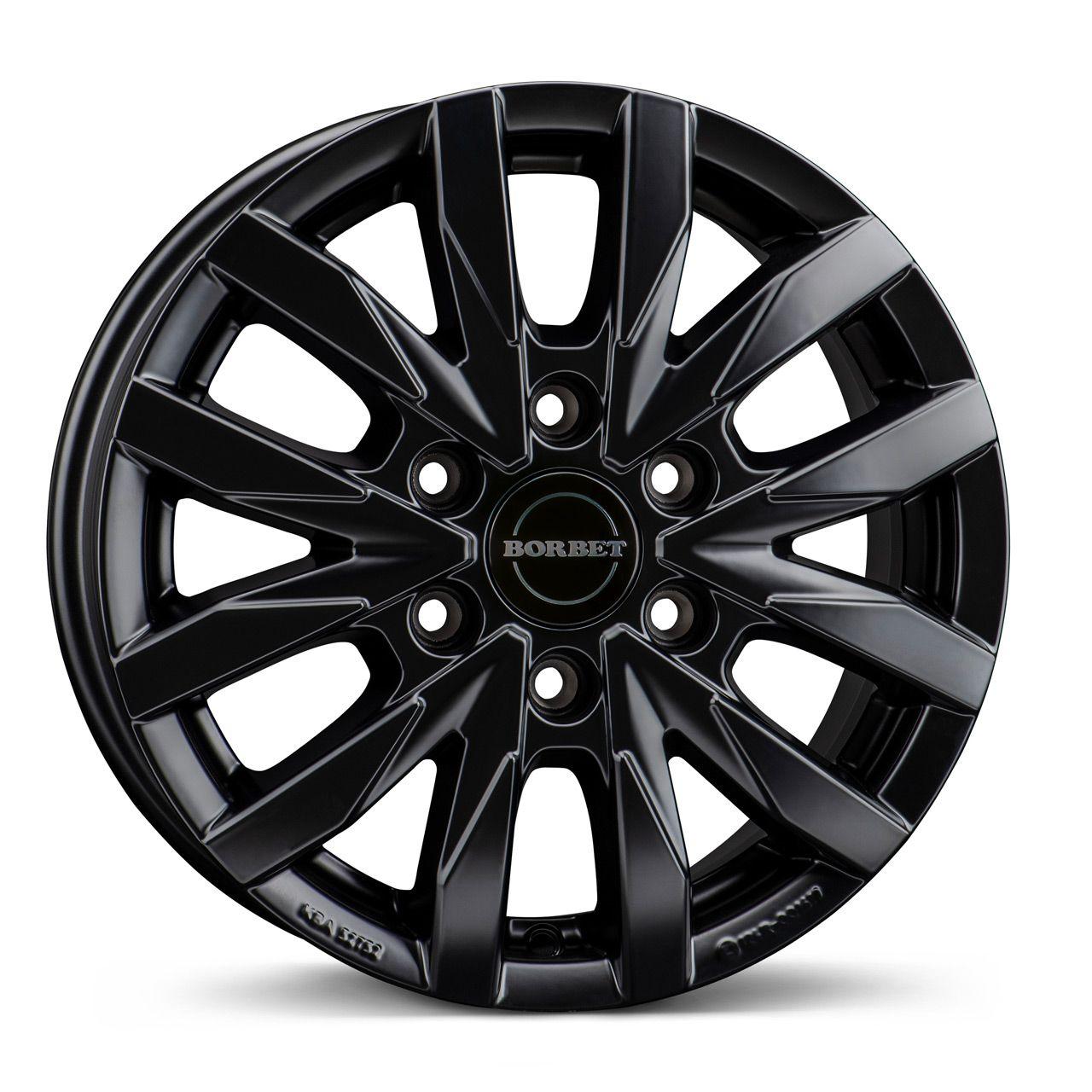 BORBET DESIGN CW6 black matt 7.5Jx18 6x130 ET47