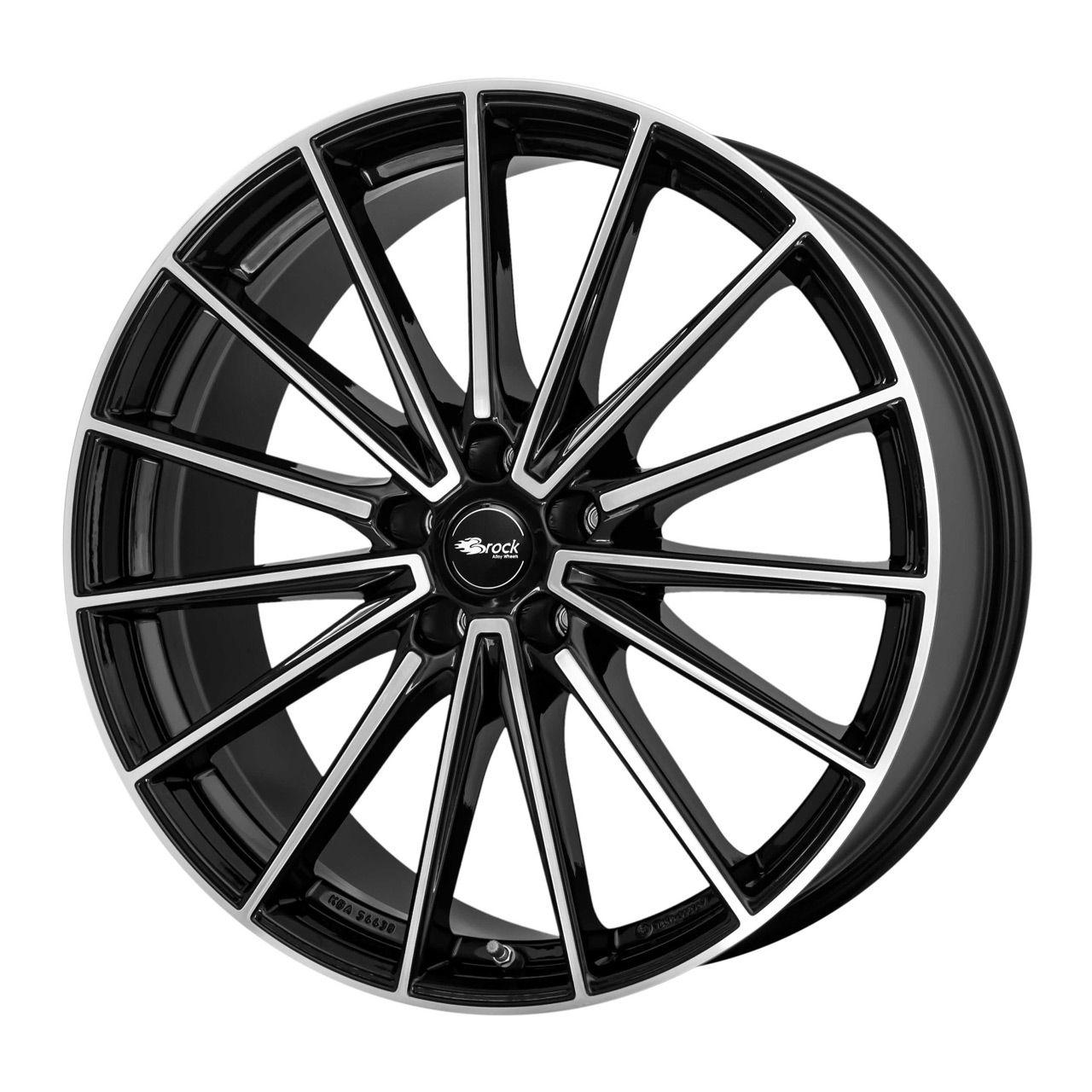 BROCK B43 schwarz glanz voll-poliert (sgvp) 8.5Jx19 5x112 ET29