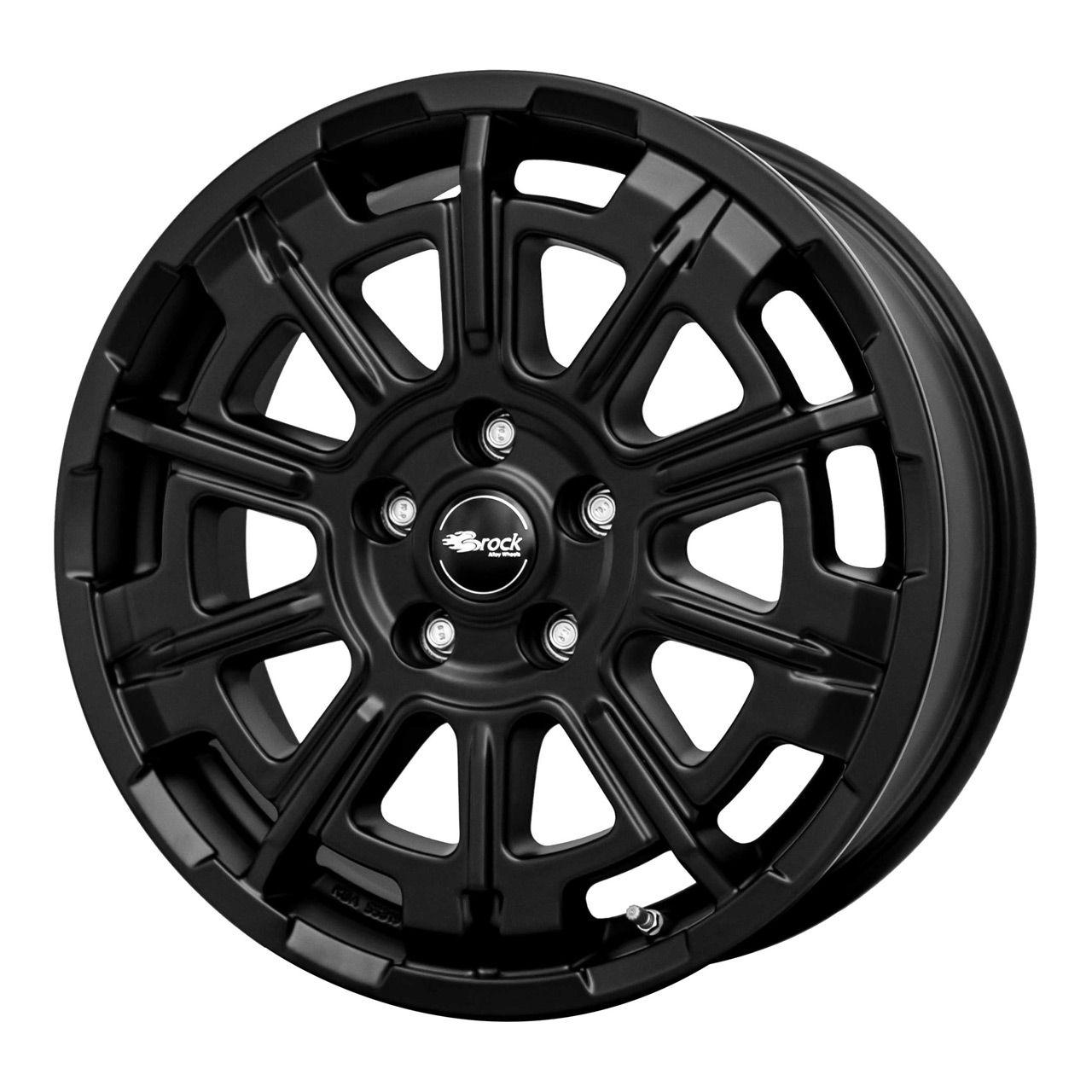 BROCK B45-5L satin black matt (sbm) 7.0Jx17 5x112 ET51