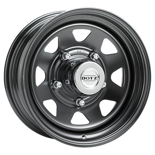 DOTZ ORYKS schwarz/silber 7.0Jx17 6x114.3 ET30