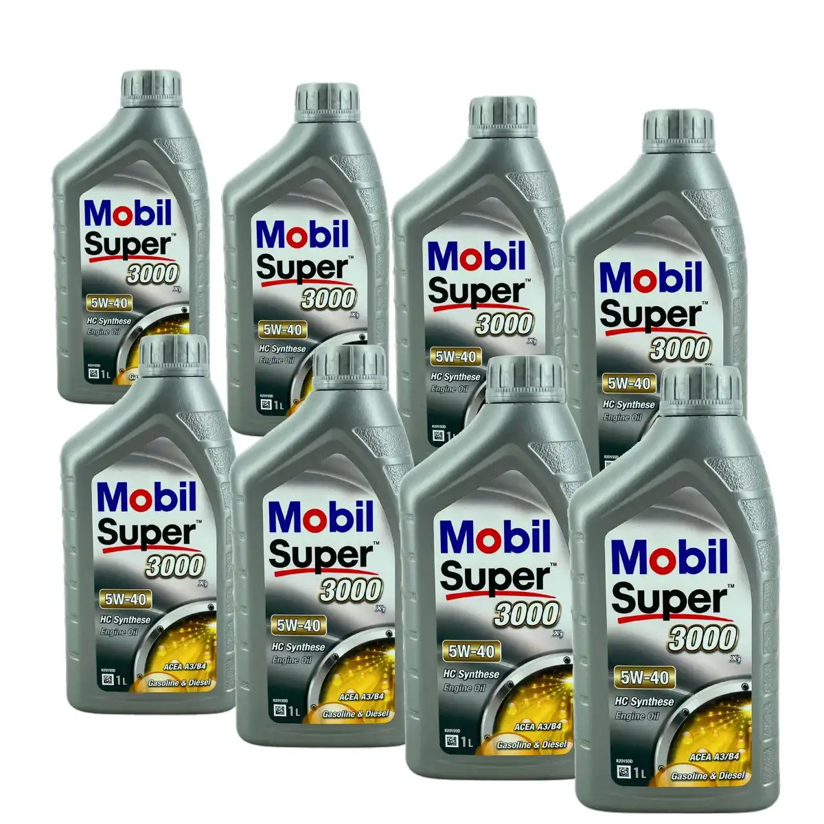 Mobil Super 3000 X1 5W-40 8x1 Liter