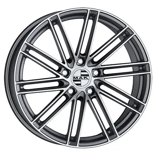 MAK LEIPZIG gun metal mirror face 9.0Jx20 5x130 ET54