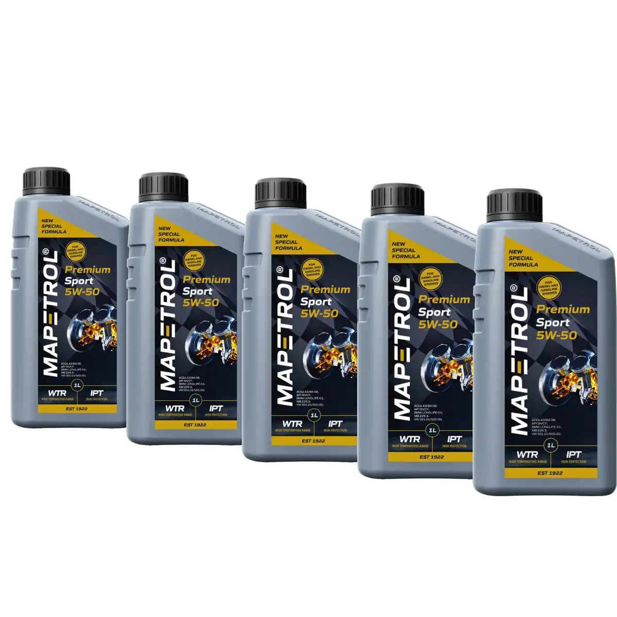 Mapetrol Premium Sport 5W-50 5x1 Liter