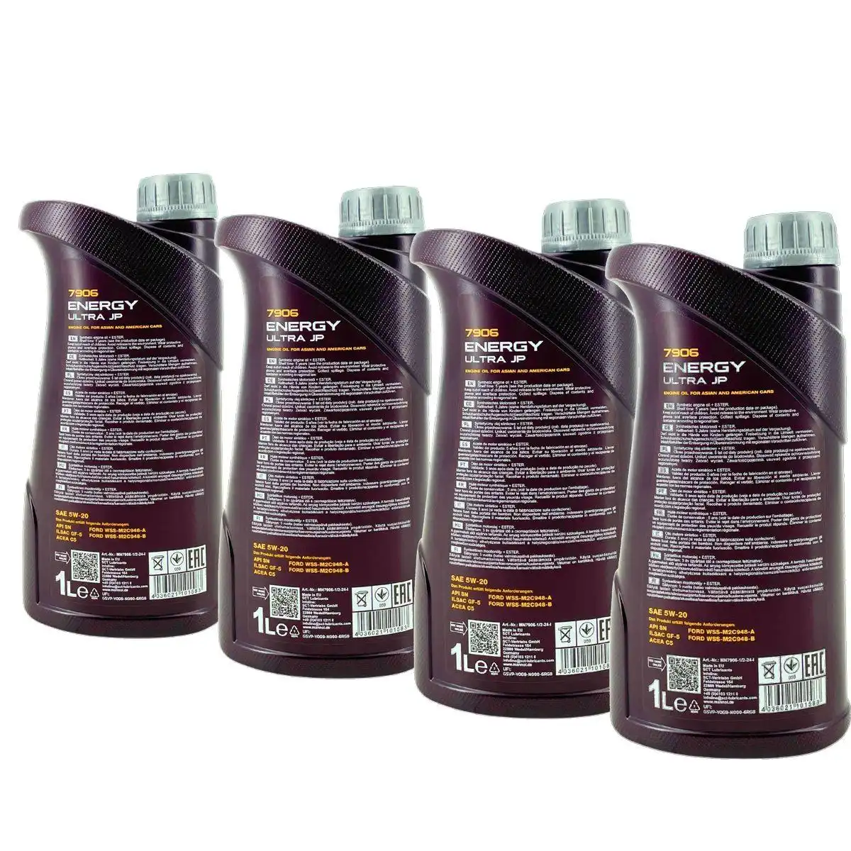 Mannol Energy Ultra JP 5W-20 4x1 Liter