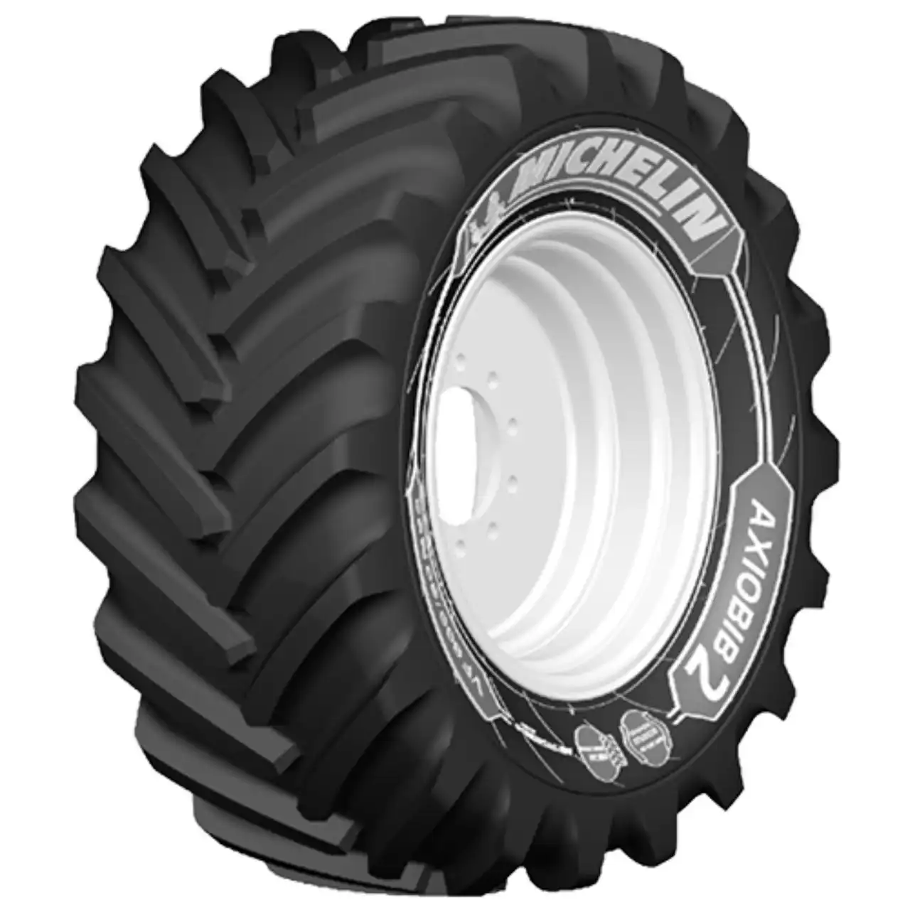 MICHELIN VF600/60 R 30 TL 162D/159E AXIOBIB 2