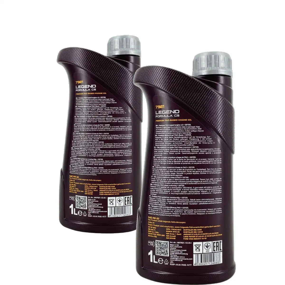 Mannol Legend Formula C5 0W-20 2x1 Liter