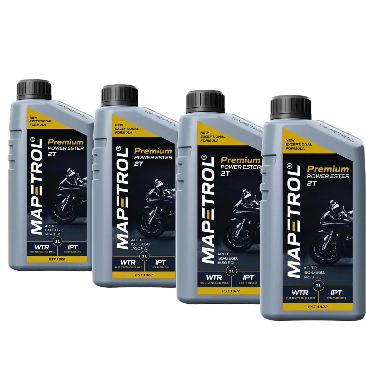 Mapetrol Premium Power Ester 2T 4x1 Liter