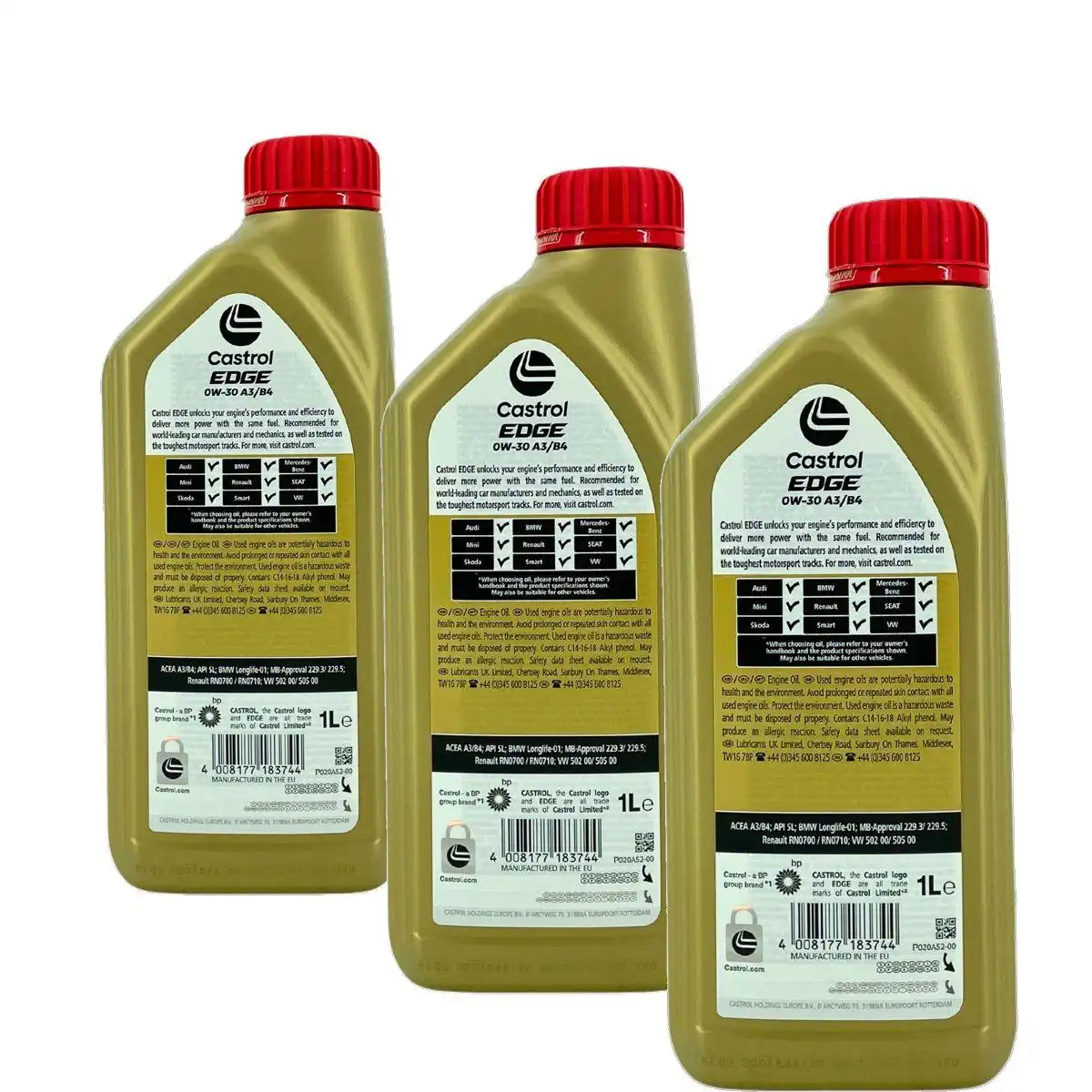 Castrol Edge 0W-30 A3/B4 3x1 Liter
