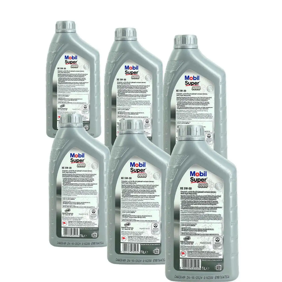 Mobil Super 3000 XE 5W-30 6x1 Liter