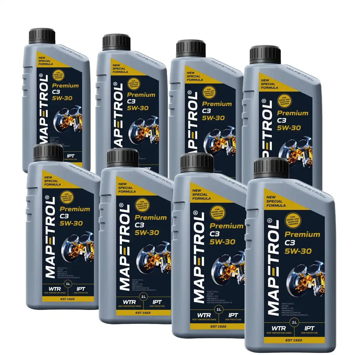 Mapetrol Premium C3 5W-30 8x1 Liter