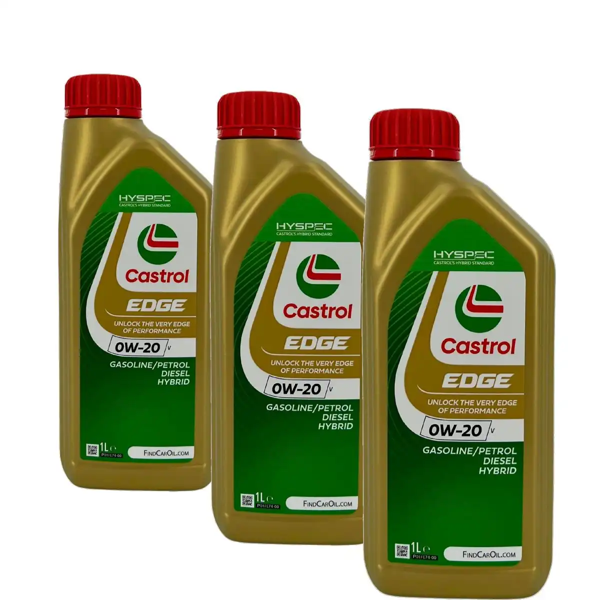 Castrol Edge 0W-20 V 3x1 Liter