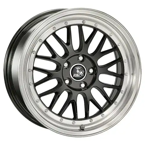 ULTRA WHEELS UA3 LE MANS black polished 8.5Jx18 5x108 ET42