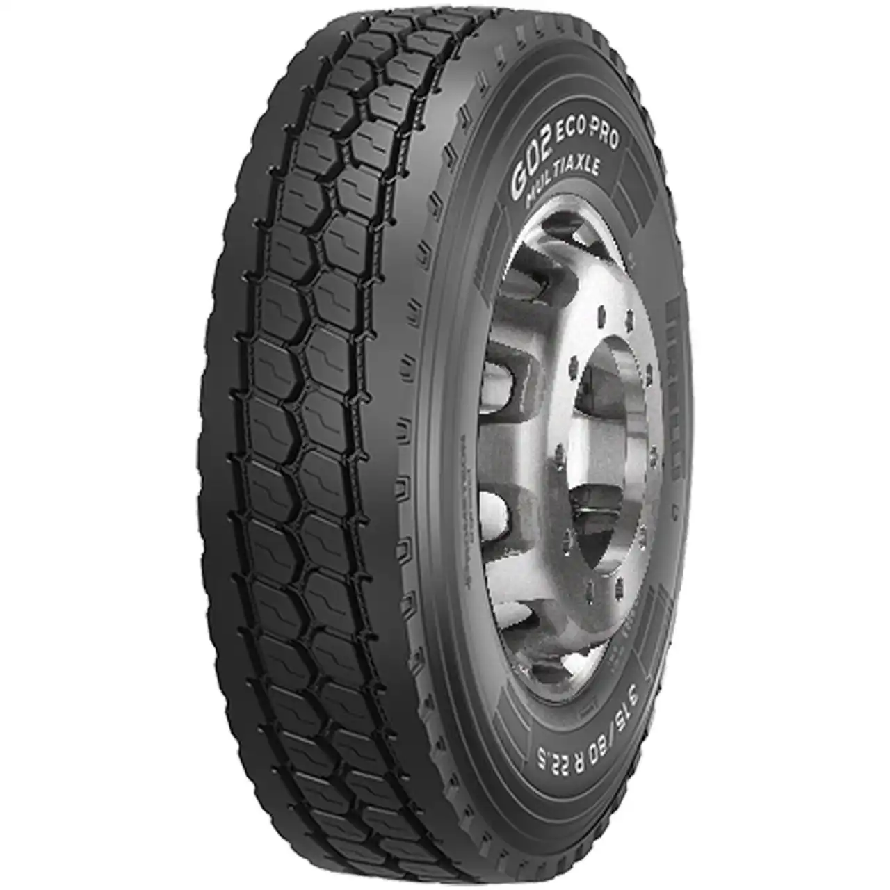 PIRELLI 315/80 R 22.5 TL 158/156K G02 ECO PRO MULTIAXLE M+S 3PMSF