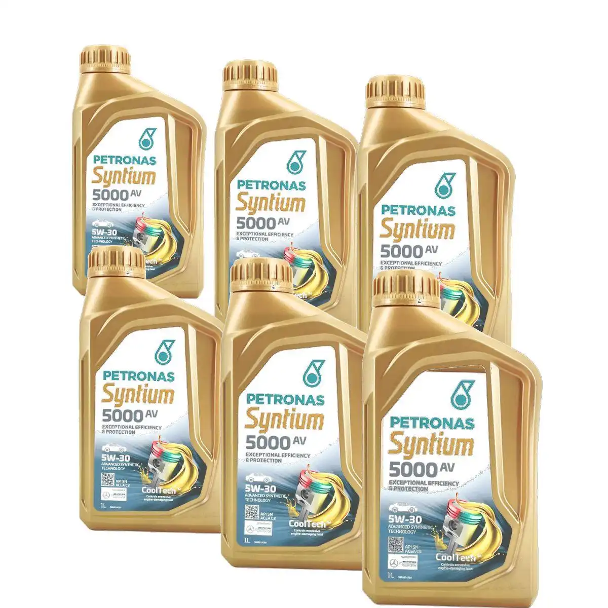 Petronas Syntium 5000 AV 5W-30 SN 6x1 Liter