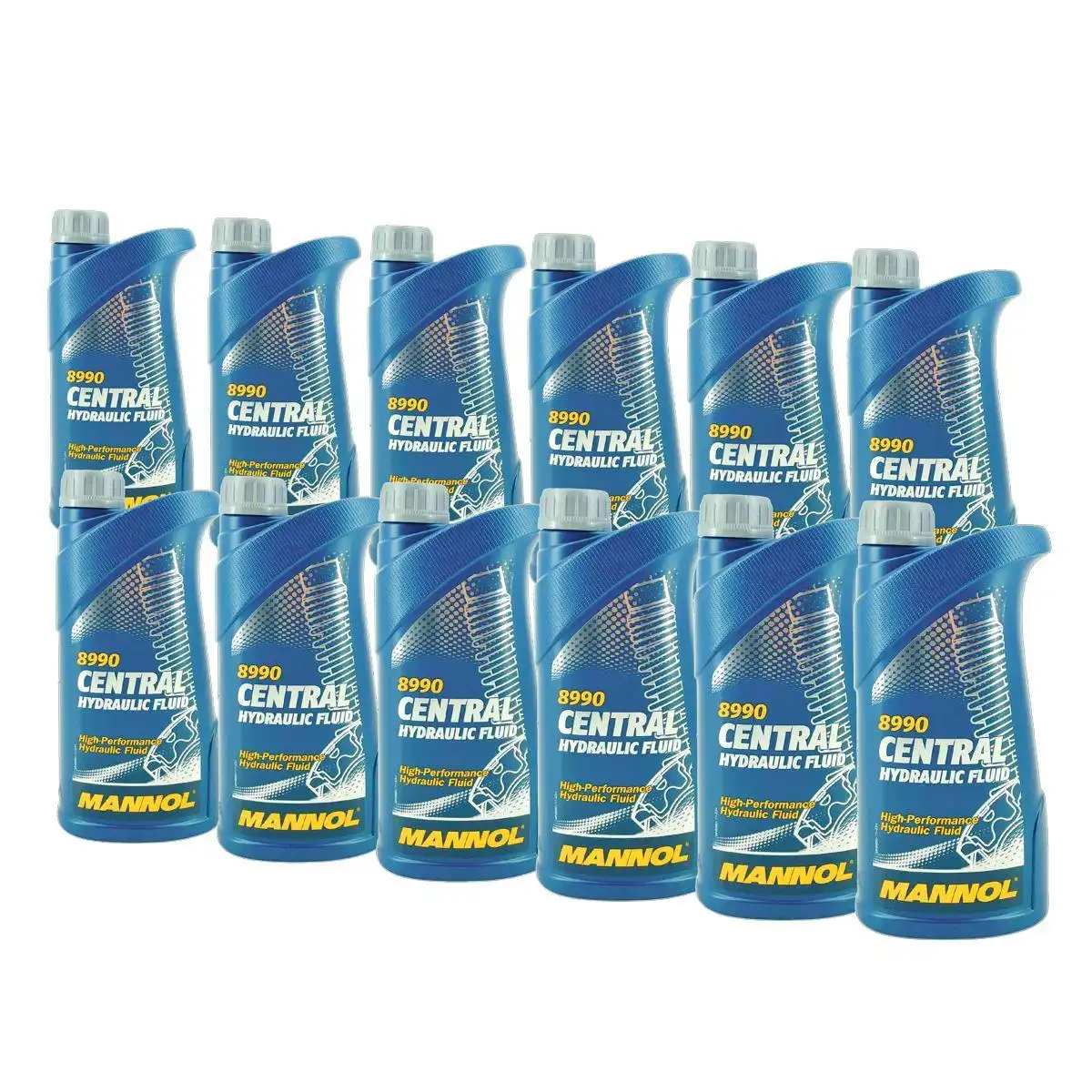 Mannol Central Hydraulic Fluid Hydrauliköl Servolenkungsöl 12x1 Liter