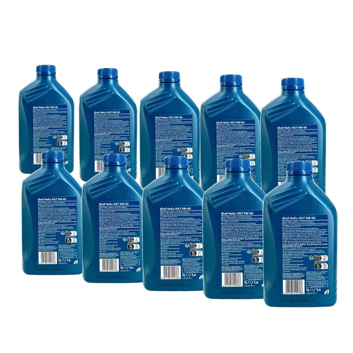 Shell Helix HX7 5W-40 10x1 Liter