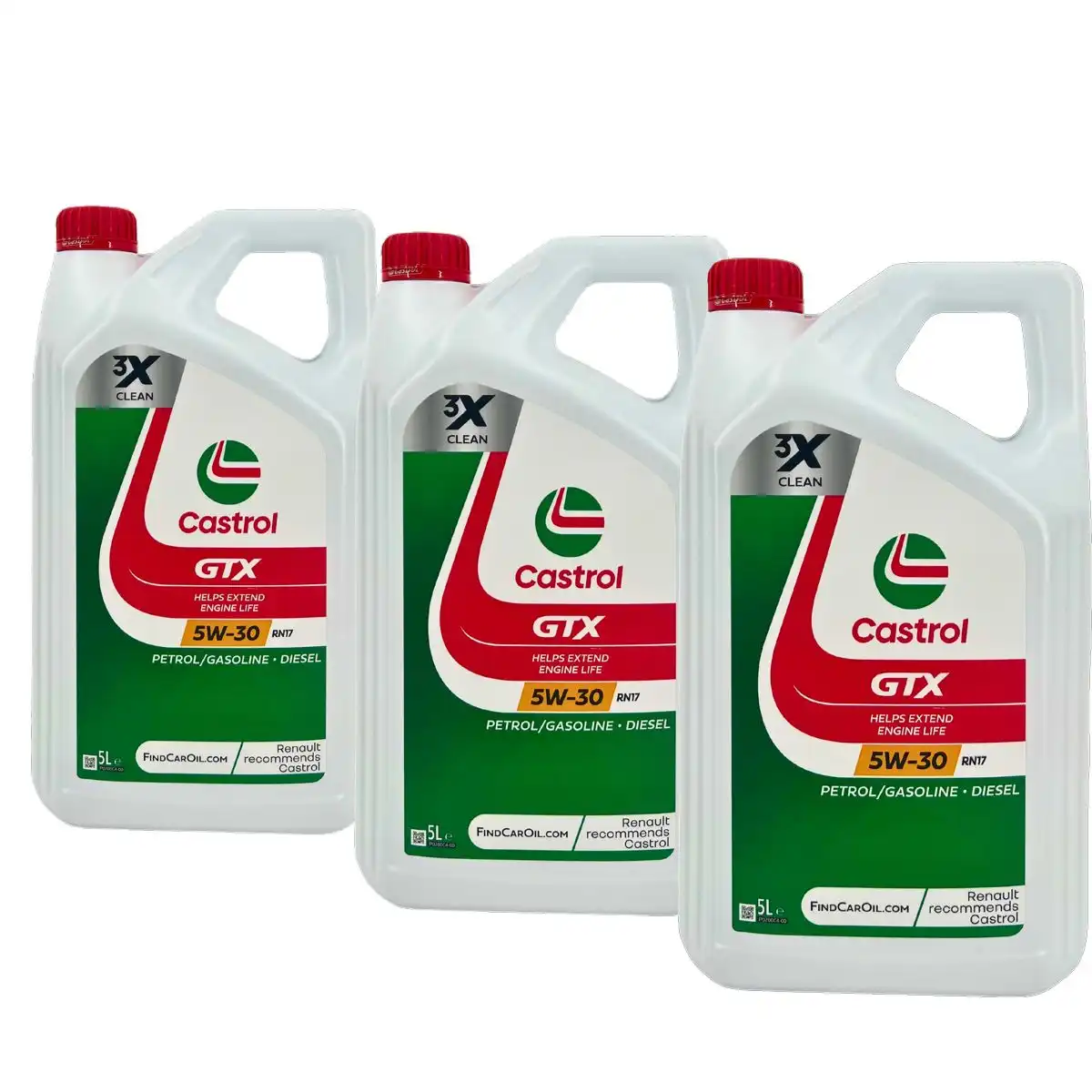 Castrol GTX 5W-30 RN17 3x5 Liter