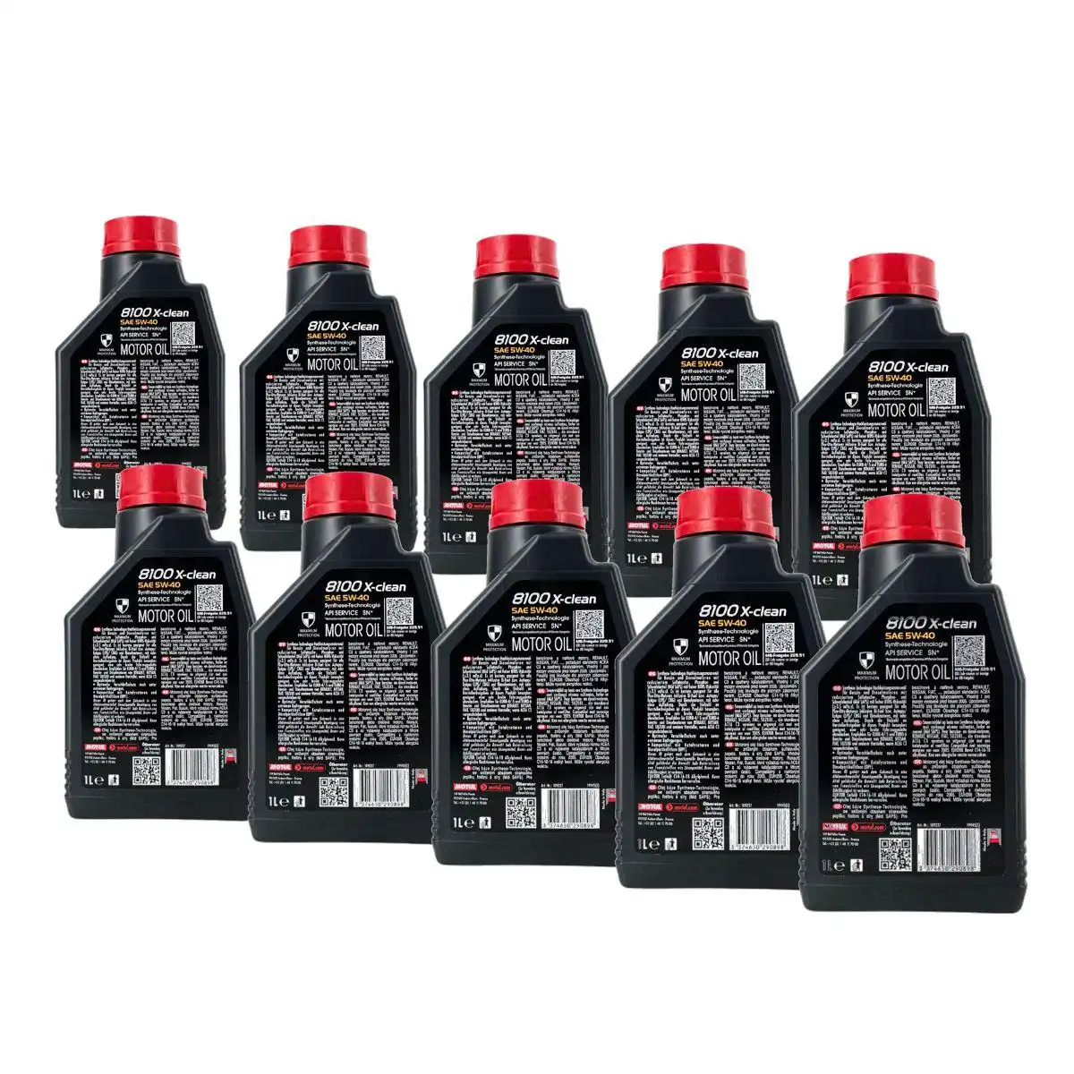 Motul 8100 X-clean 5W-40 10x1 Liter