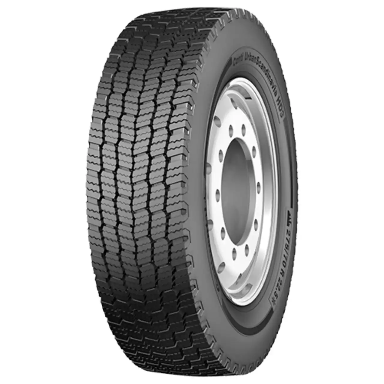 CONTINENTAL 275/70 R 22.5 TL 150/145J (152/148E) CONTI URBAN SCANDINAVIA HD3 16PR M+S 3PMSF LRH