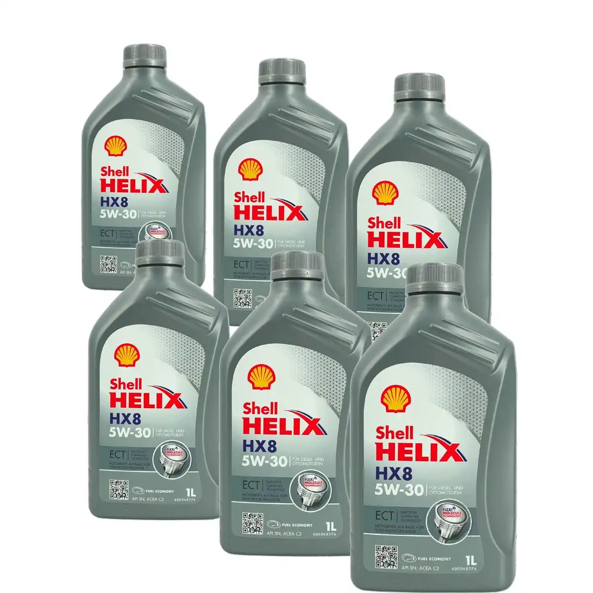 Shell Helix HX8 5W-30 ECT 6x1 Liter