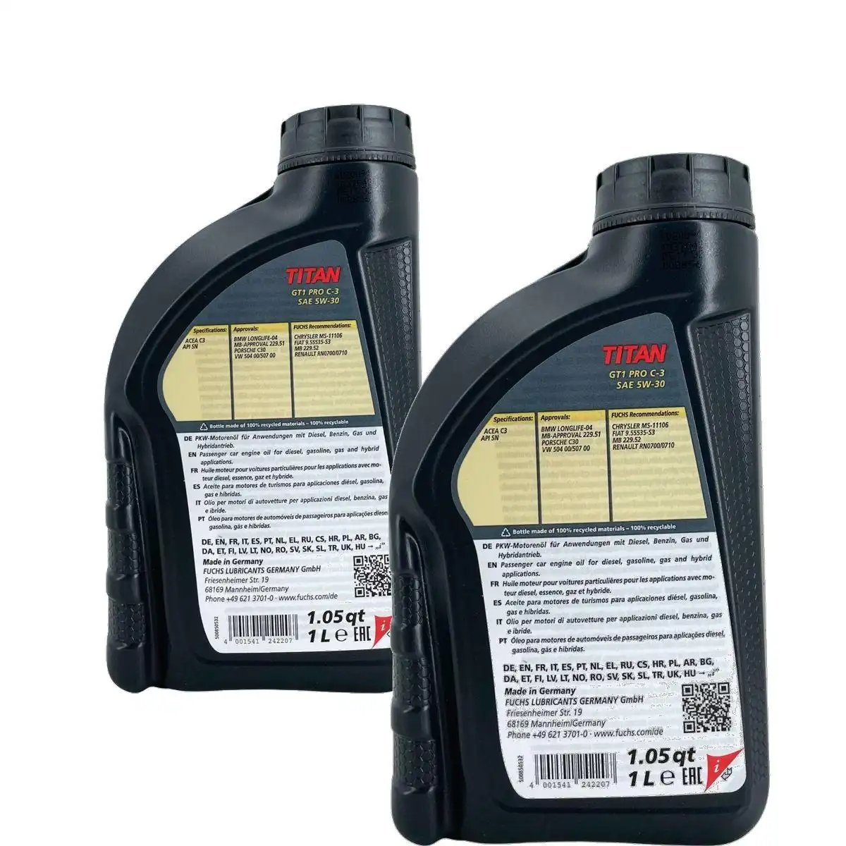 Fuchs Titan GT1 PRO C-3 5W-30 2x1 Liter