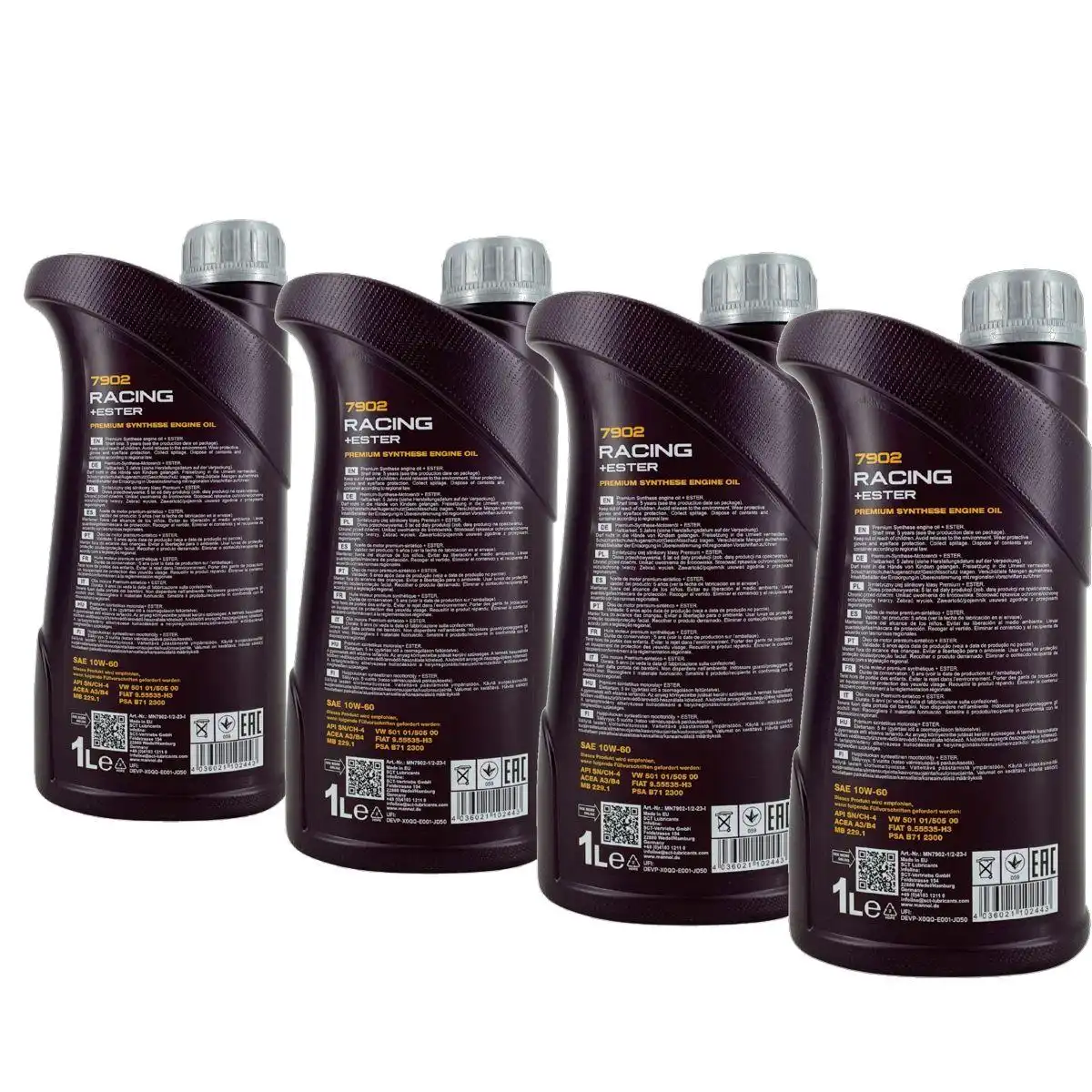 Mannol Racing + Ester 10W-60 4x1 Liter