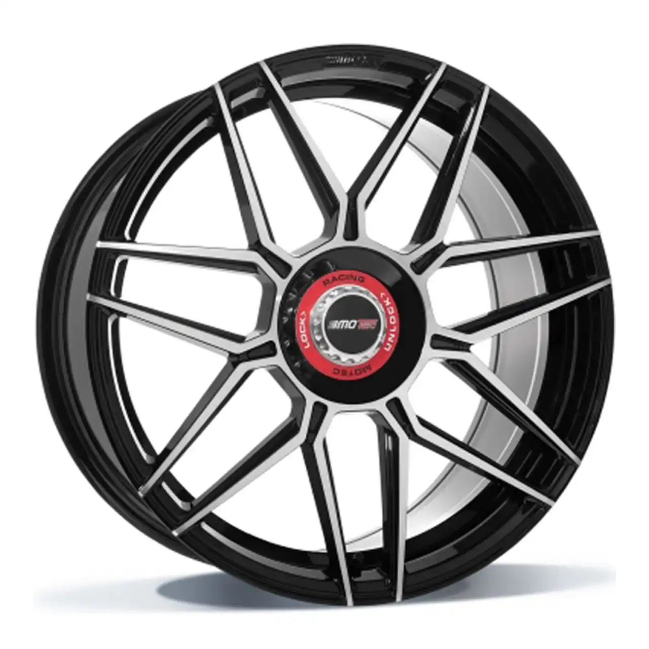MOTEC GT.ONE MCT14 black polished 8.5Jx19 5x112 ET45