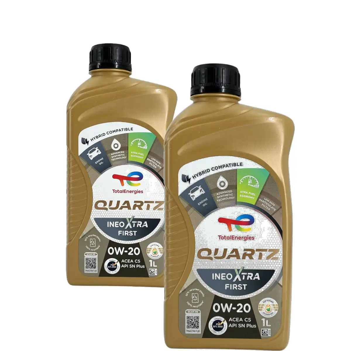 Total Quartz Ineo Xtra First 0W-20 2x1 Liter
