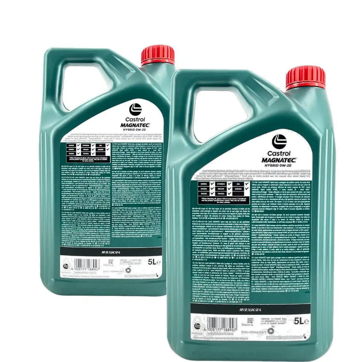 Castrol Magnatec Hybrid 0W-20 2x5 Liter