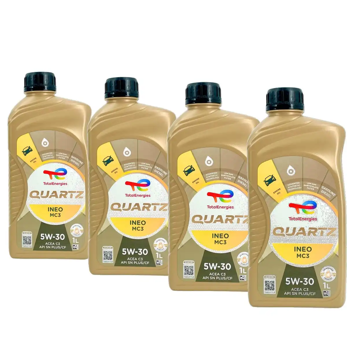 Total Quartz Ineo MC3 5W-30 4x1 Liter